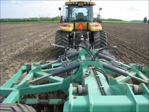 Trailed soil cultivation system