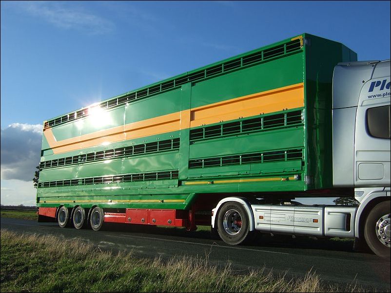 Plowman Livestock trailer 2-3 Deck